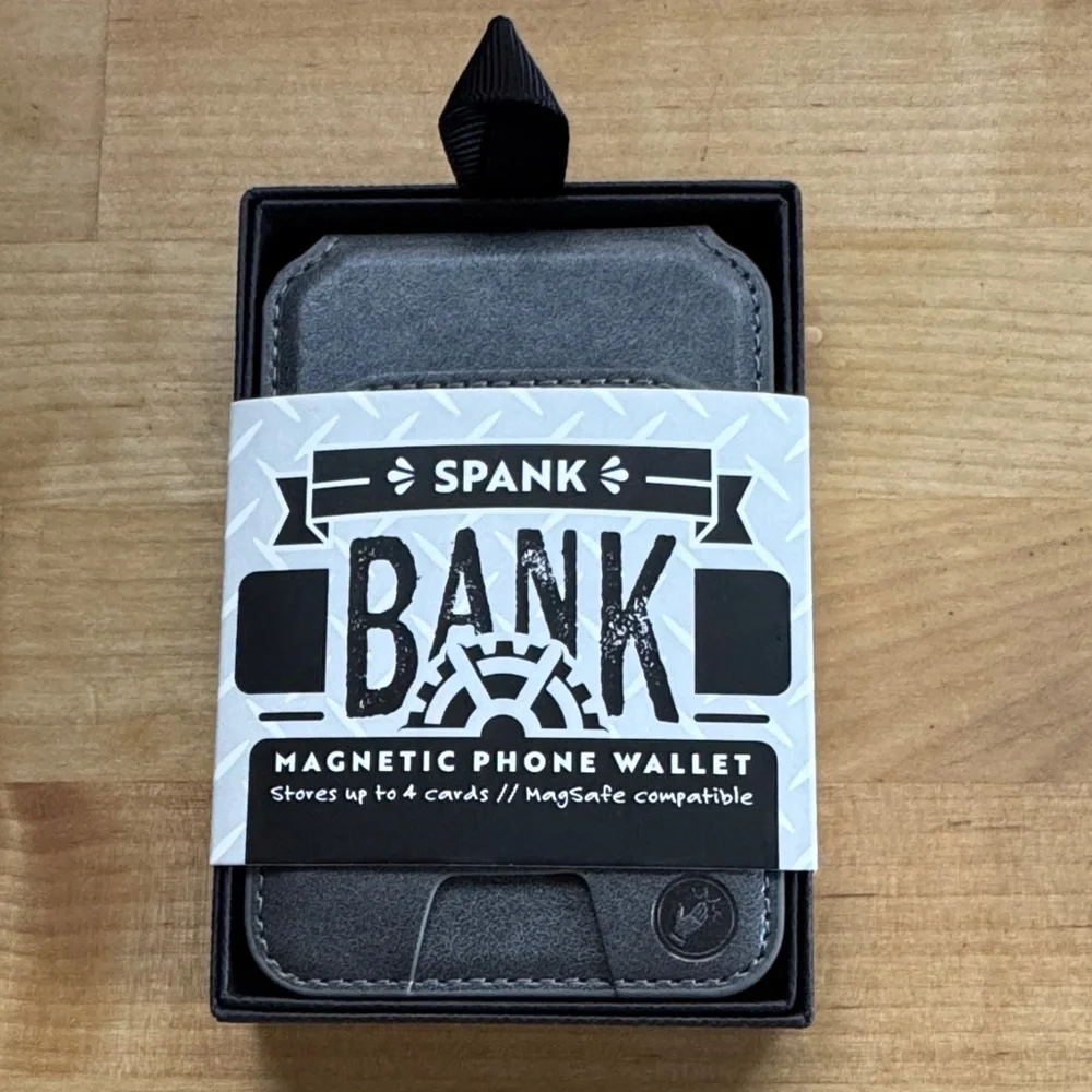 Brodio Dr Spank Bank Magnetic Phone Wallet - Grey